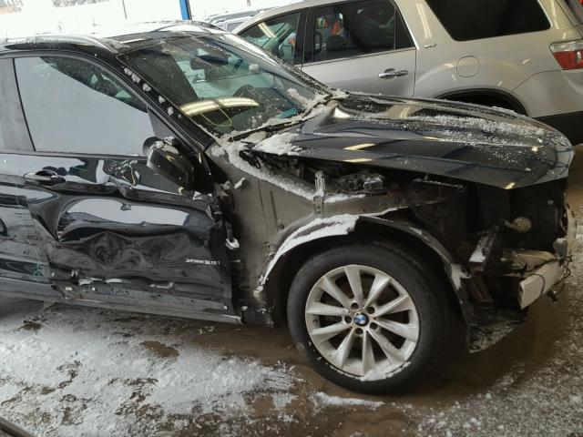 5UXWX9C57D0A27429 - 2013 BMW X3 XDRIVE2 Черный фото 9