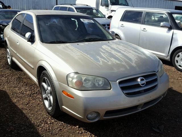 JN1DA31D02T426227 - 2002 NISSAN MAXIMA GLE TAN photo 1