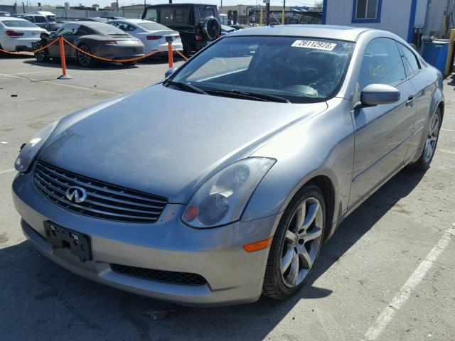 JNKCV54E33M203218 - 2003 INFINITI G35 GRAY photo 2