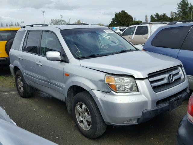 5FNYF28436B049773 - 2006 HONDA PILOT EX SILVER photo 1