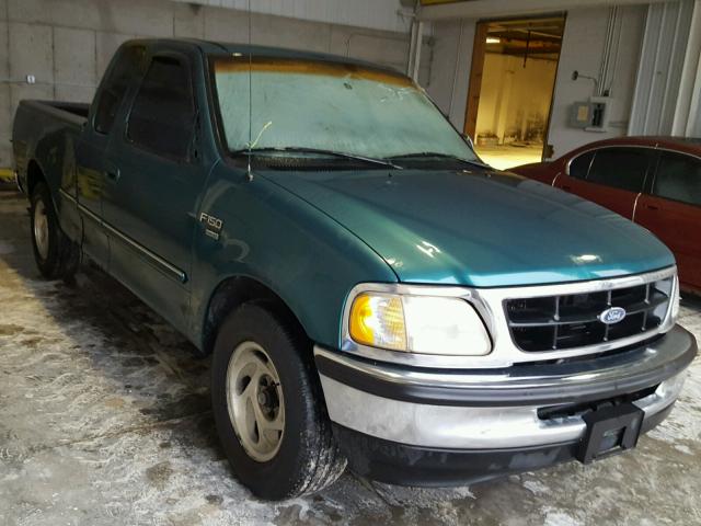 1FTZX1761WNC19063 - 1998 FORD F150 TEAL photo 1
