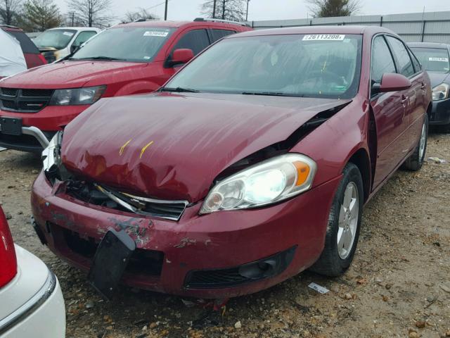 2G1WT55K269315625 - 2006 CHEVROLET IMPALA LT BURGUNDY photo 7