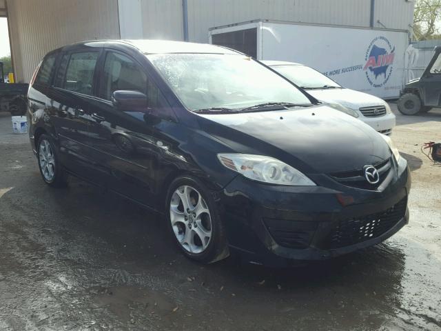 JM1CR293680300892 - 2008 MAZDA 5 BLACK photo 1