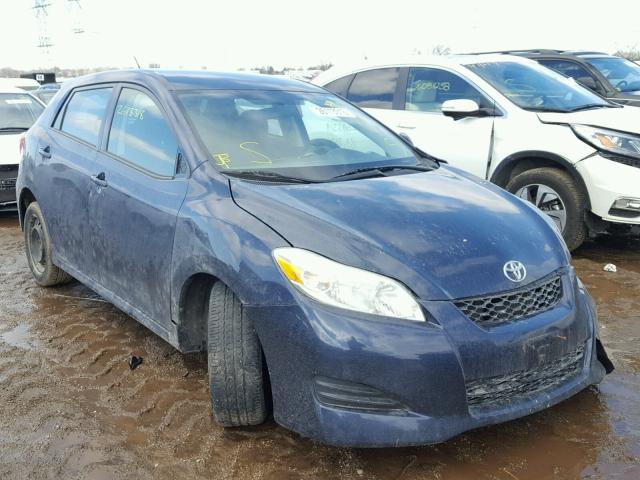 2T1KU40E19C156499 - 2009 TOYOTA COROLLA MA BLUE photo 1