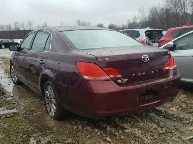 4T1BK36B76U088720 - 2006 TOYOTA AVALON XL MAROON photo 3