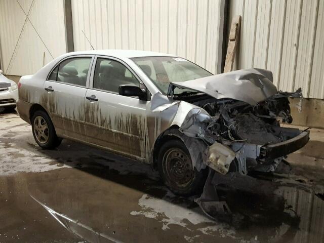 2T1BR32E16C602283 - 2006 TOYOTA COROLLA CE SILVER photo 1