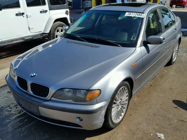 WBAET37444NJ45815 - 2004 BMW 325 I SILVER photo 2