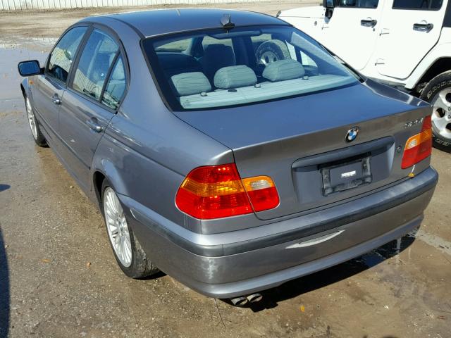 WBAET37444NJ45815 - 2004 BMW 325 I SILVER photo 3