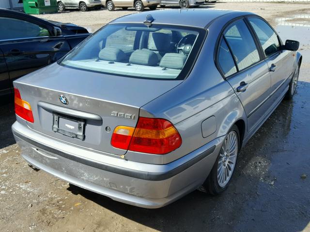 WBAET37444NJ45815 - 2004 BMW 325 I SILVER photo 4