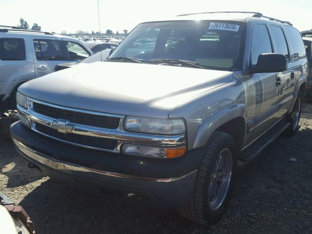 3GNFK16T81G164676 - 2001 CHEVROLET SUBURBAN K BEIGE photo 2