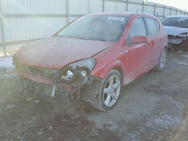 W08AT671085087600 - 2008 SATURN ASTRA XR RED photo 2