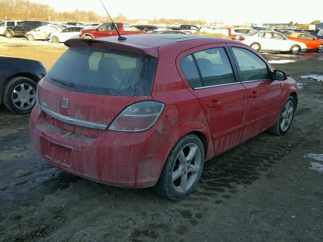 W08AT671085087600 - 2008 SATURN ASTRA XR RED photo 4