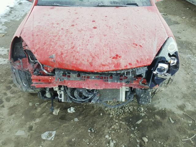 W08AT671085087600 - 2008 SATURN ASTRA XR RED photo 7