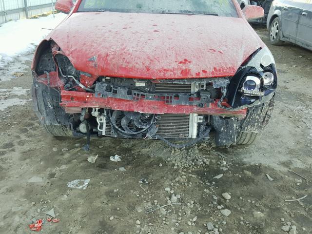 W08AT671085087600 - 2008 SATURN ASTRA XR RED photo 9