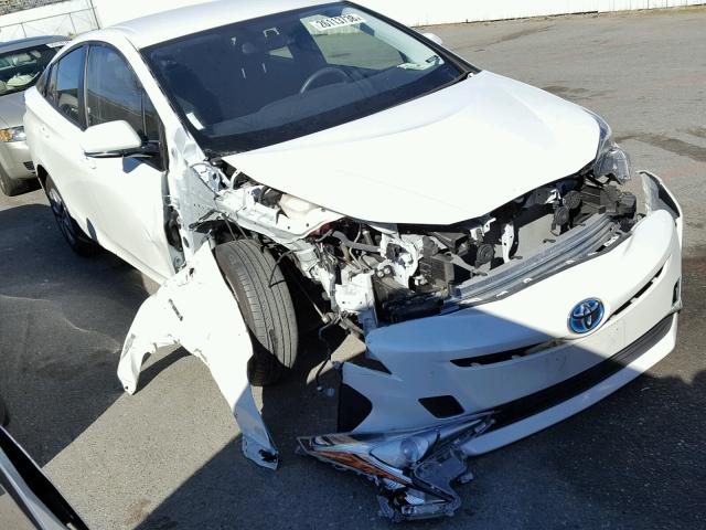 JTDKARFU8G3011275 - 2016 TOYOTA PRIUS WHITE photo 1