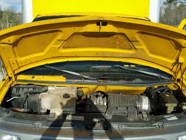 1GDHG31R521900916 - 2002 GMC SAVANA CUT YELLOW photo 7