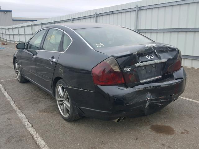 JNKAY01E96M114022 - 2006 INFINITI M35 BASE BLACK photo 3