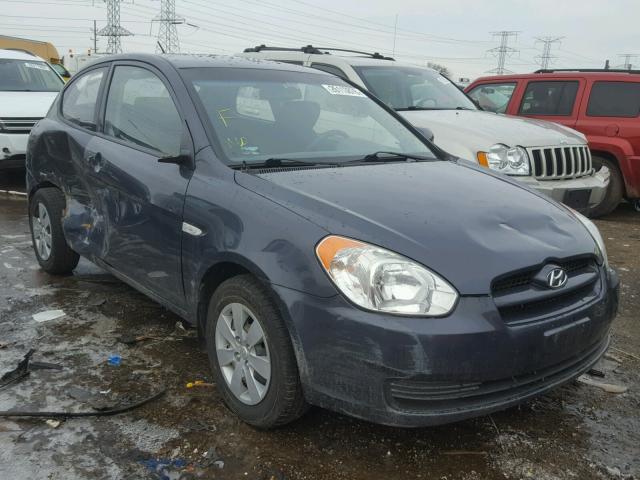 KMHCM3AC3AU151304 - 2010 HYUNDAI ACCENT BLU BLUE photo 1