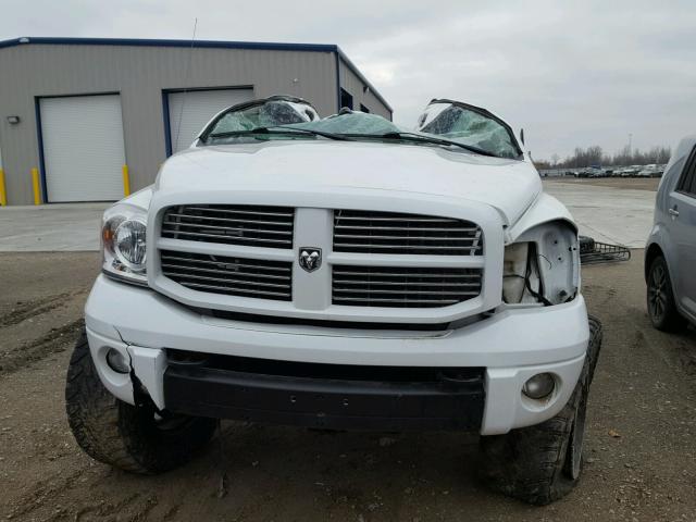 3D7KS28L29G519238 - 2009 DODGE RAM 2500 WHITE photo 7