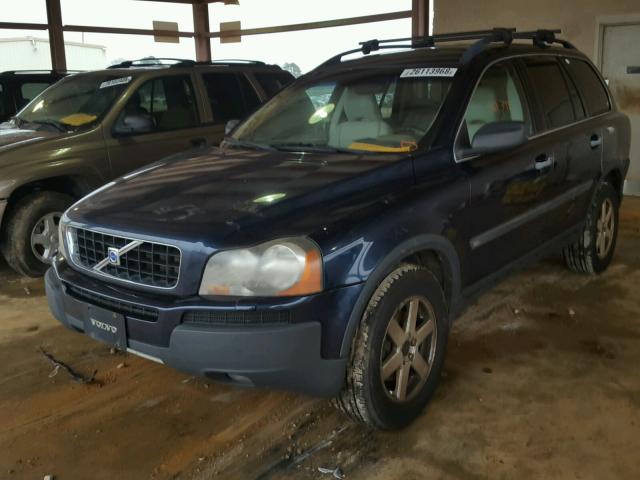 YV1CY59H041096086 - 2004 VOLVO XC90 BLUE photo 2