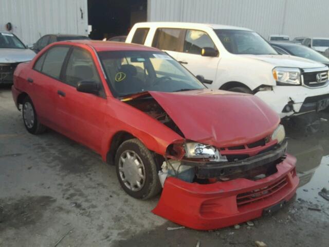 JA3AY26C21U009446 - 2001 MITSUBISHI MIRAGE ES RED photo 1