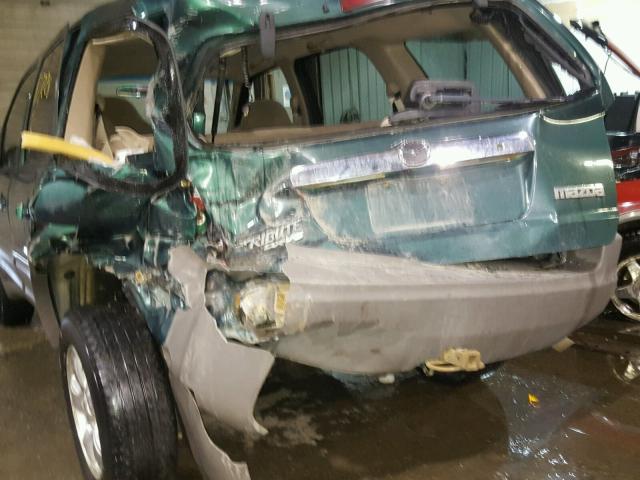 4F2YU06121KM16662 - 2001 MAZDA TRIBUTE DX 绿色 照片 9