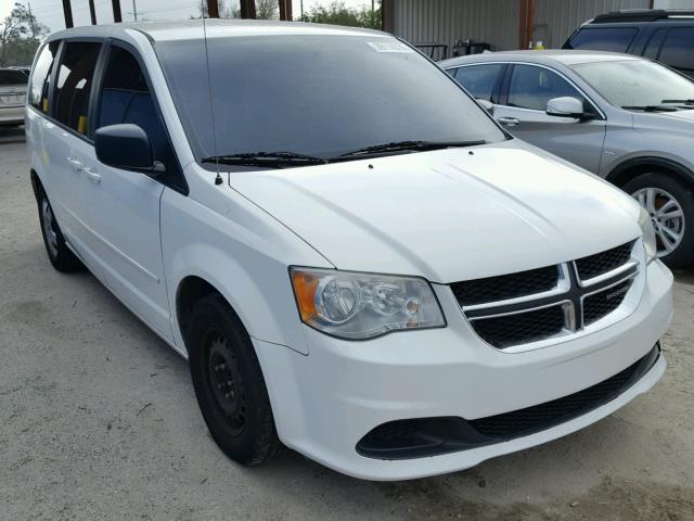 2D4RN4DG8BR794779 - 2011 DODGE GRAND CARA WHITE photo 1