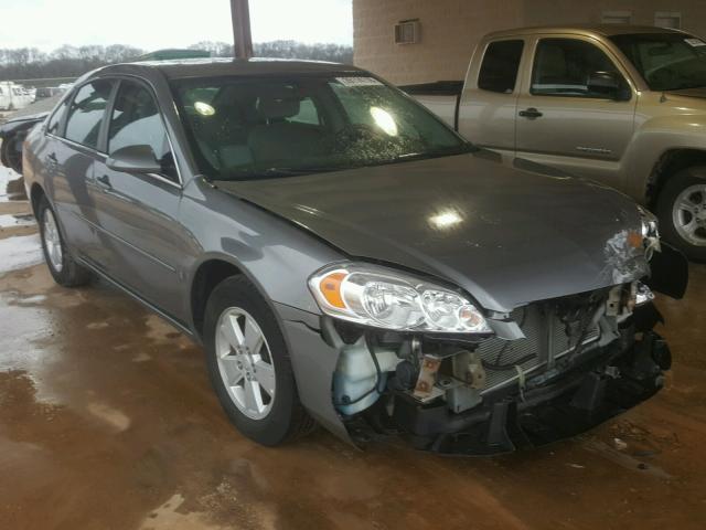 2G1WT58N281316359 - 2008 CHEVROLET IMPALA LT GRAY photo 1