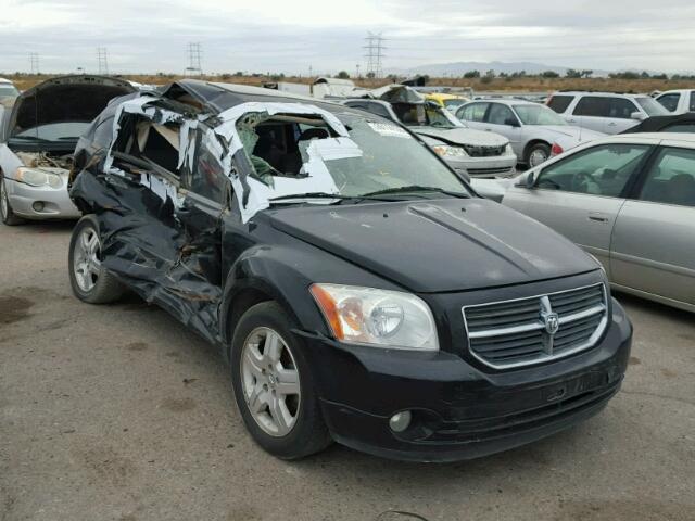 1B3HB48B47D508325 - 2007 DODGE CALIBER SX BLACK photo 1