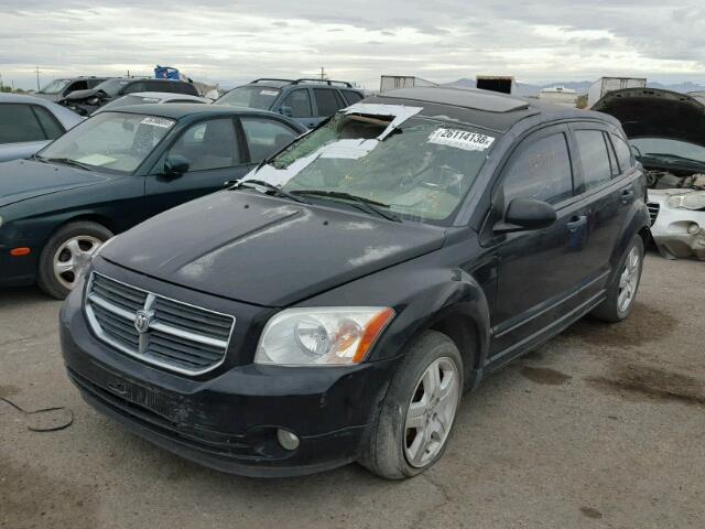 1B3HB48B47D508325 - 2007 DODGE CALIBER SX BLACK photo 2