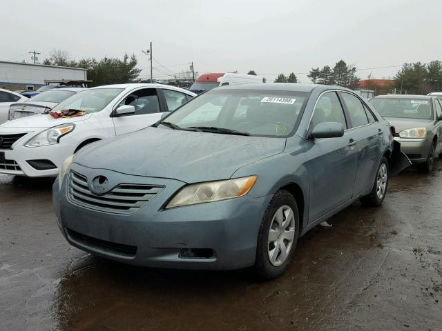 4T1BE46K18U785770 - 2008 TOYOTA CAMRY CE GREEN photo 2