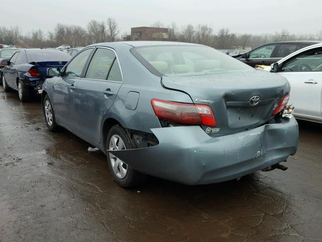 4T1BE46K18U785770 - 2008 TOYOTA CAMRY CE GREEN photo 3