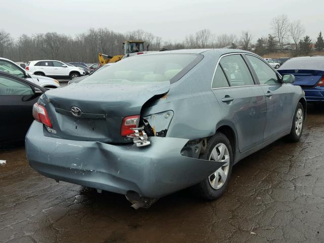 4T1BE46K18U785770 - 2008 TOYOTA CAMRY CE GREEN photo 4