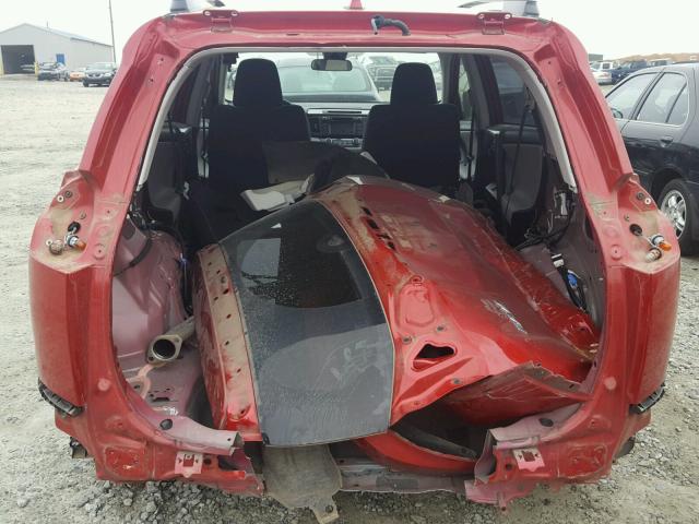 JTMWFREV1HJ102608 - 2017 TOYOTA RAV4 XLE RED photo 9