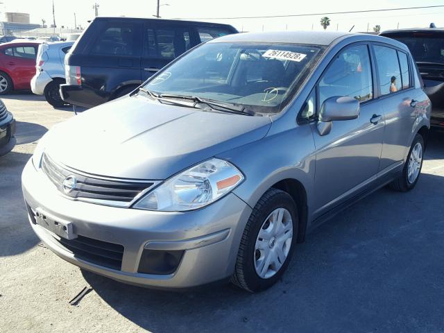 3N1BC1CP0BL380691 - 2011 NISSAN VERSA S SILVER photo 2