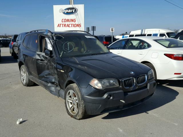 WBXPA93465WD24112 - 2005 BMW X3 3.0I BLACK photo 1