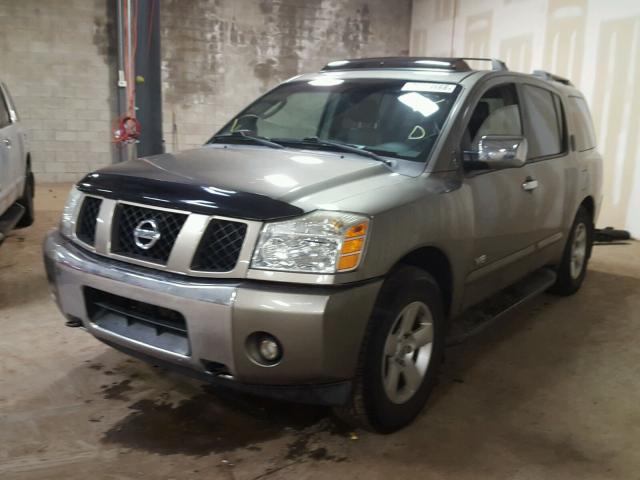 5N1AA08C67N705846 - 2007 NISSAN ARMADA SE BEIGE photo 2