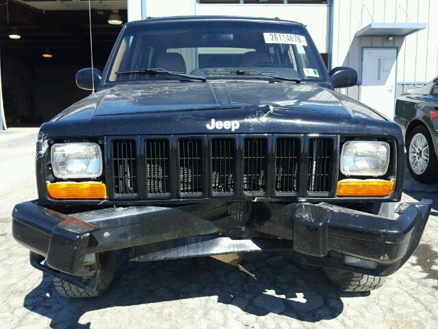 1J4FF78S0XL676815 - 1999 JEEP CHEROKEE L BLACK photo 9