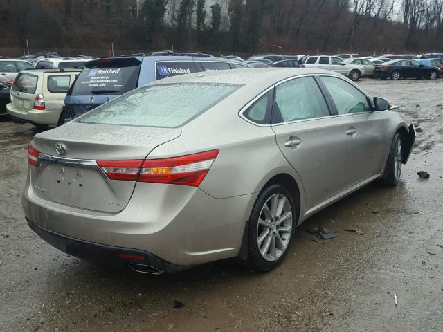 4T1BK1EB6EU121209 - 2014 TOYOTA AVALON BAS TAN photo 4