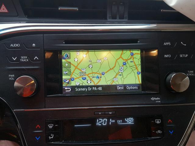 4T1BK1EB6EU121209 - 2014 TOYOTA AVALON BAS TAN photo 9