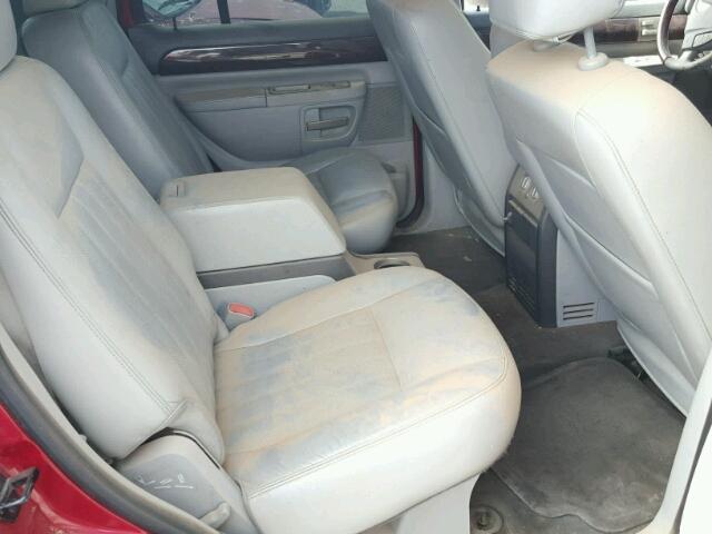 5LMEU68H15ZJ03057 - 2005 LINCOLN AVIATOR 红色 照片 6