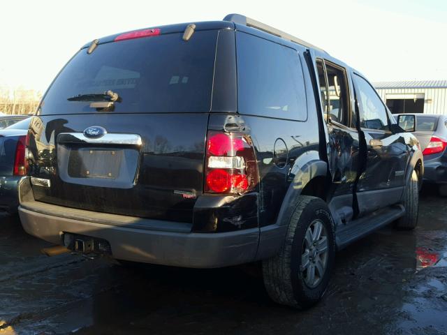 1FMEU73EX6UA68555 - 2006 FORD EXPLORER X BLACK photo 4