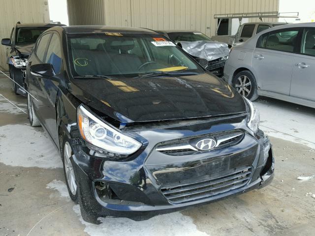 KMHCU5AE3EU168560 - 2014 HYUNDAI ACCENT GLS BLACK photo 1