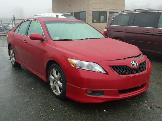 4T1BE46K39U358155 - 2009 TOYOTA CAMRY BASE RED photo 1