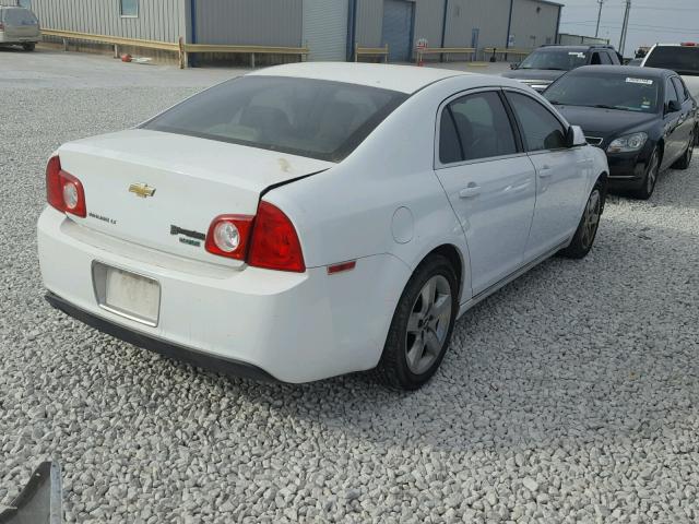 1G1ZC5E01AF190273 - 2010 CHEVROLET MALIBU 1LT WHITE photo 4