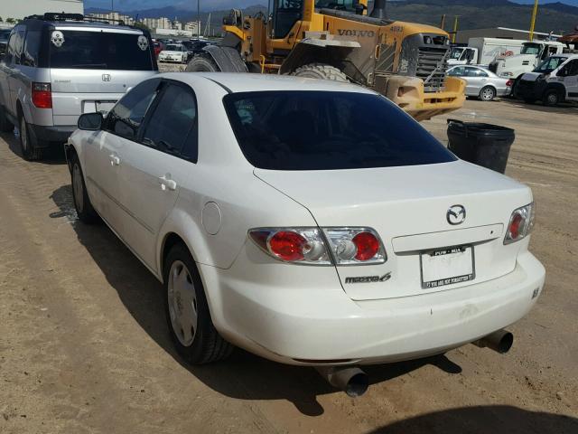 1YVFP80C635M16604 - 2003 MAZDA 6 I WHITE photo 3