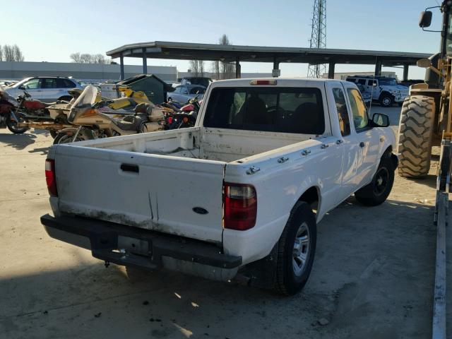 1FTYR14U71PA76531 - 2001 FORD RANGER SUP WHITE photo 4