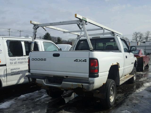 1B7HF16YXXS200158 - 1999 DODGE RAM 1500 WHITE photo 4