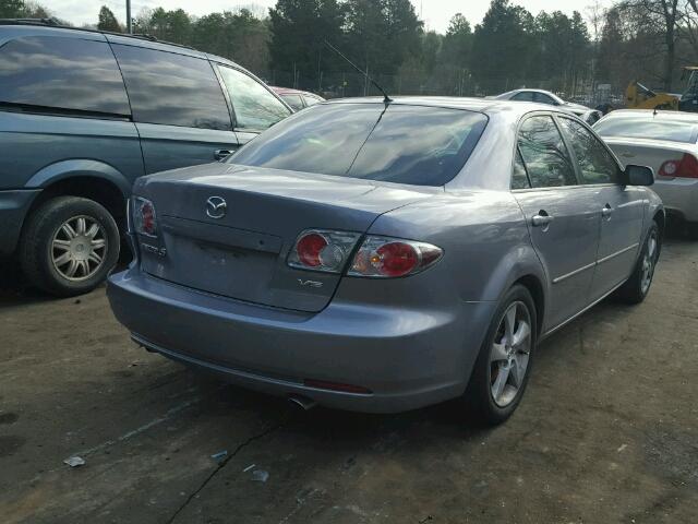 1YVHP80D265M59200 - 2006 MAZDA 6 S CHARCOAL photo 4