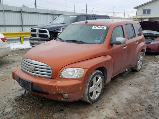 3GNDA33P47S607506 - 2007 CHEVROLET HHR LT ORANGE photo 2